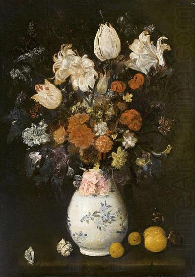 Flowers in a vase., Judith leyster